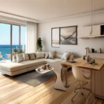 apartment, large space, sea view
