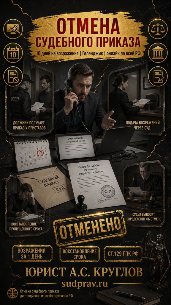 Отмена приказа