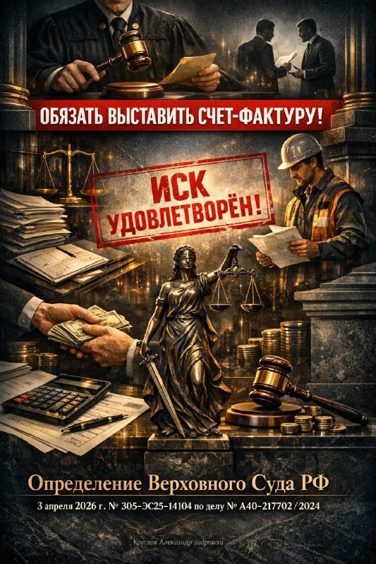 Заставят выставить счёт-фактуру! Решение ВС РФ, которое меняет практику