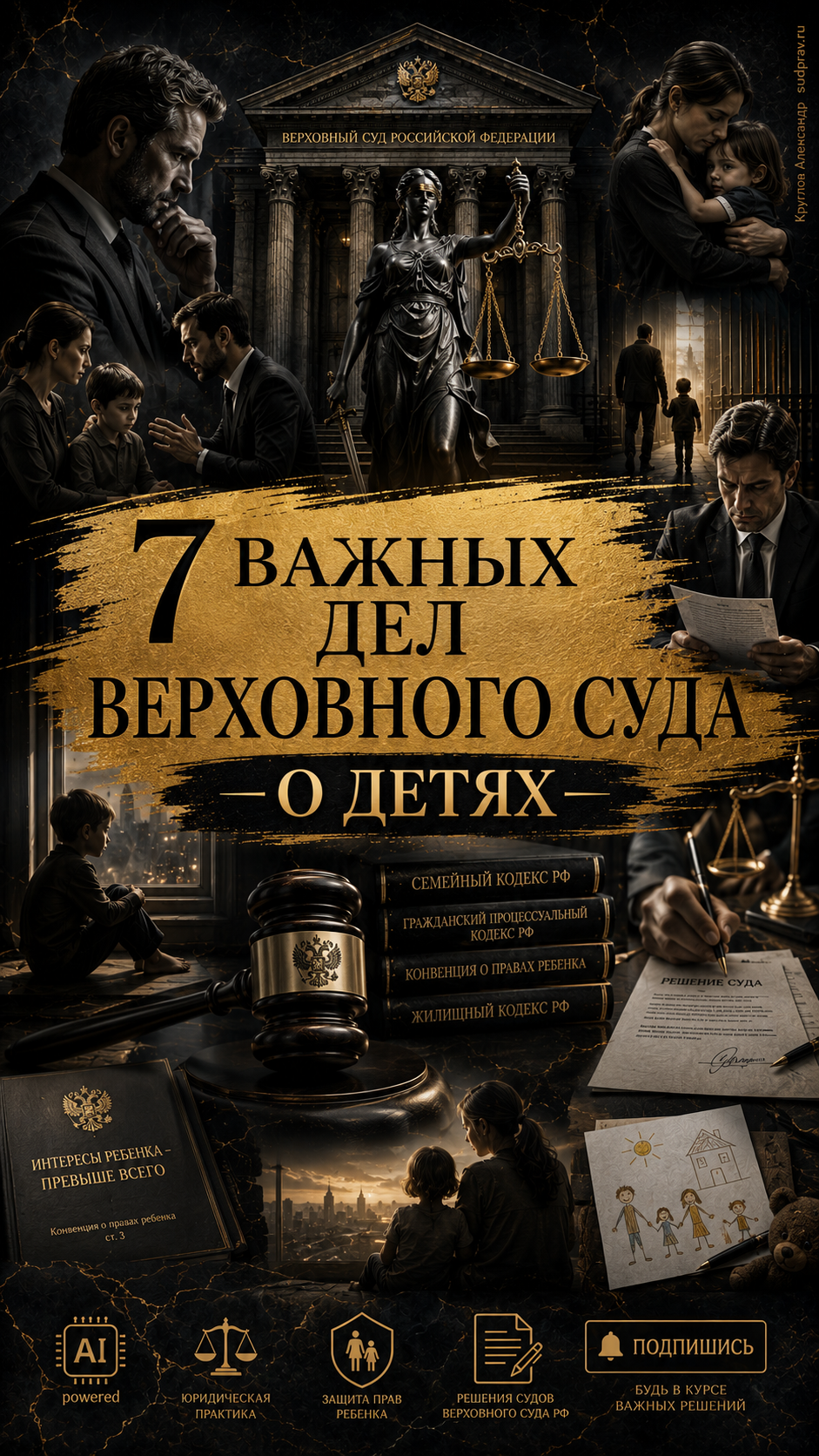 7 важных дел Верховного Суда о детях